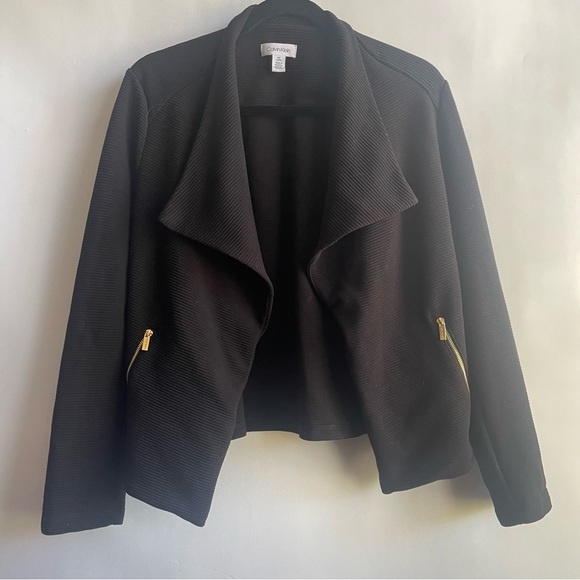 Calvin Klein Open From Jacket Size Medium - Picture 1 of 5